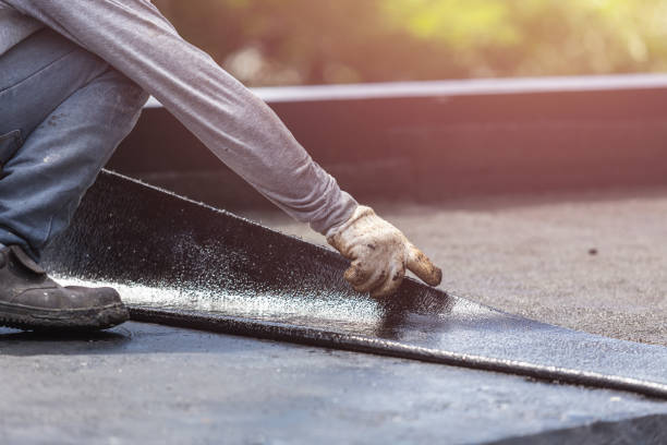 Professional Emergency Waterproofing technician working in Miller City, OH